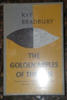 RAY BRADBURY THE GOLDEN APPLES OF THE SUN FIRST EDITION LIBRARY