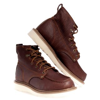Dickies Mens Trader Leather Work Boot Boots Shoes
