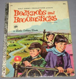 Little Golden Book Bedknobs and Broomsticks D93 NY