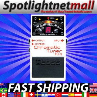 Boss Tu 3 Chromatic Pedal Tuner TU3 Brand New Stay in Tune The Easy 