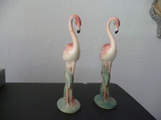 Brad Keeler Ceramic Flamingos