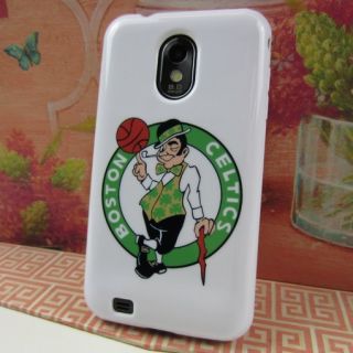 Boston Celtics Rubber Skin Case Cover for Samsung Galaxy S II S2 Epic 