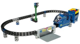 Features of Rokenbok R/C Monorail with Track and Crossing