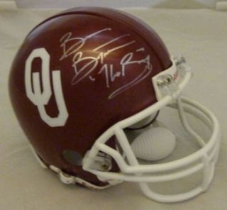 Brian Bosworth Autographed Signed Oklahoma Sooners Mini Helmet w The 