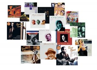   French Music CDs Lot France Chanson Cabaret Piaf Trenet Bourvil