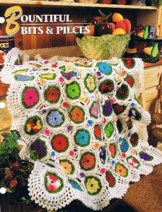 Bountiful Bits Annies Attic Crochet Afghan Pattern Instructions