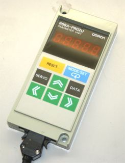 Omron R88A PR02U Hand Held Parameter Unit Controller