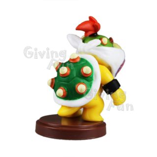   2012 Super Mario Bros King Bowser Koopa Jr Figure Toy Wii Vol 3