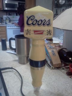 COORS BANQUET CERAMIC 12 BEER TAP HANDLE BRAND NEW BRAND NEW