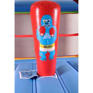 Boxing Ring (Small) Inflatable Bouncer Bounce House w/ Slide, Blower 
