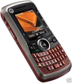 New in Box Motorola i465 Clutch Red Sprint Nextel Phone