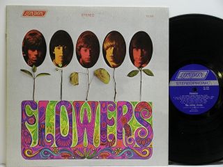 The Rolling Stones Flowers LP London PS 509 Near Mint Vinyl