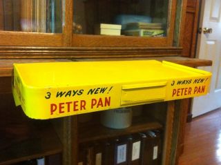 Old Medal Peter Pan Peanut Butter Store Shelf Extender