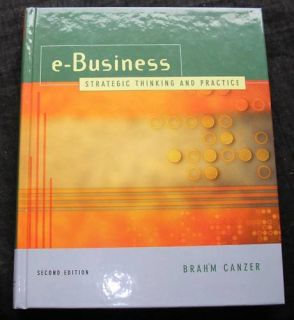 Business Brahm Canzer Hardcover Book 0618519882