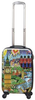 Fazzino by Heys USA London Lights 22 Spinner Case Carry on Luggage 