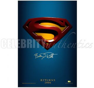Brandon Routh Autographed Superman Returns 27x40 D s Advance Movie 