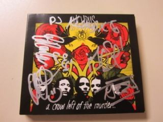   Signed 5X Crow Left of The Murder DVD and CD Set Brandon Boyd