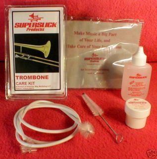 Trombone Care Maint Kit Snake Oil Brush Etc