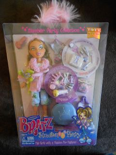 New in Box Bratz Yasmin Slumber Party Doll with Frog Accents Pajamas 
