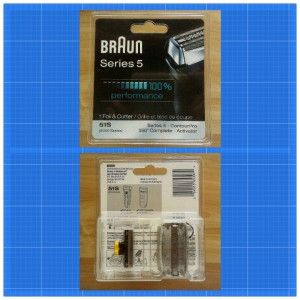 Braun 8000 Series 5 51S Replacement Foil & Cutter Blades Factory 