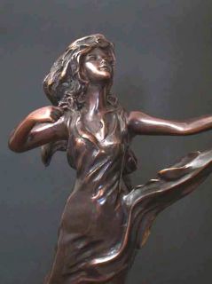Bronze Celestial Dancer Sagittarius Statue Sculpture Dec