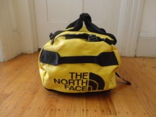 North Face Base Camp Duffle Duffel Yellow Size Small