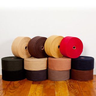   Extra Wide 100% Canvas Binding Tape Carpet 150 ft/roll   BLACK Color