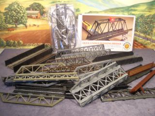 large lot of assorted bridges some in new condition a