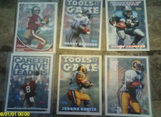 1994 Topps Special Effects w Bruce RC Barry Sanders