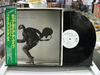 Bryan Adams Cuts Like A Knife Japan LP OBI Amp 28069