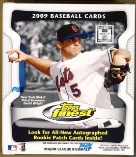   This is a sealed box of 2009 Topps Finest Baseball 
