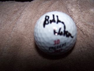 Bubba Watson full signature signed auto autograph precept golf ball 