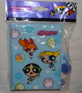 New Powerpuff Girls Diary Blossom Buttercup Bubbles Back to School 