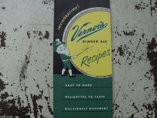 Vernors Ginger Ale Recipe Ad Detroit Beverage Boston Cooler WOODY50S 