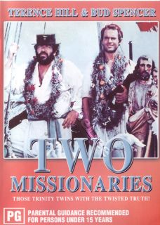 Two Missionaries New PAL Comedy DVD Bud Spencer