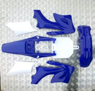 Blue Pit Dirt Bike Plastic Fairing Set Kit Bulldog Apollo Ghost 125cc 