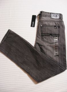 Buffalo Jeans by David Bitton Evan Slim Gray Jeans Size 14 Slim 28w x 