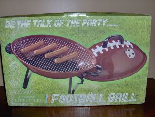 Tailgating Charcoal Football Grill by Home Accents