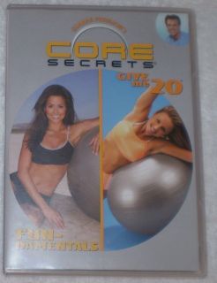   Petersons Core Secrets DVD FUN damentals & Give me 20 Brooke Burke