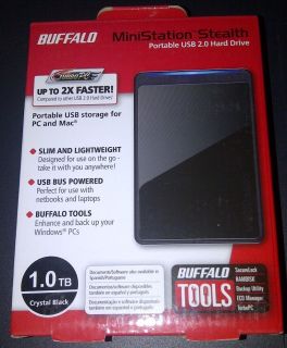 Buffalo Technology MiniStation Stealth 1 TB,External (HD PCT1TU2/BK 