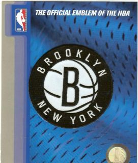 Brooklyn Nets 2012 Jersey Patch 100% Authentic NBA Licensed Primary 