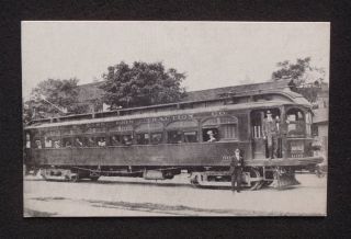 1960s 1920 View Buffalo and Lake Erie Traction Co. Trolley Doughy St 