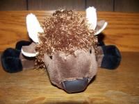   WEBKINZ stuffed animal toy prairie buffalo desert camel curly hair EUC