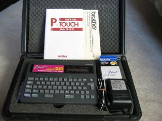  Brother P Touch PT 20 Label Printer