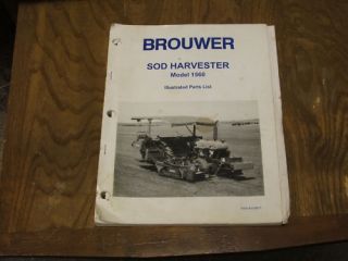  Brouwer Model 1560 SOD Harvester
