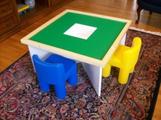 Plans to Build A Table for Use with Lego® Building Toys Blocks on CD 
