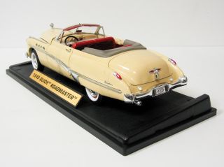 1949 Buick Roadmaster Diecast Model Car   Tan 1:18 Scale Motormax