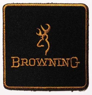 Browning Firearms Embroidered Company Logo 3 Patch
