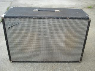  Vintage Fender Speaker Cabinet 2 12'S
