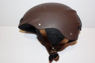   Ace Freecarve Free Carve Mens Brown Ski Snowboard Helmet XL